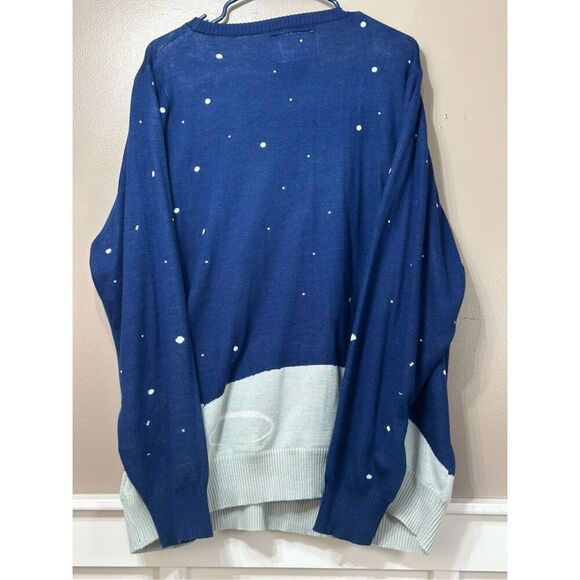 Tipsy Elves Space Astronaut Cat Christmas Holiday Sweater Women's XXL - Picture 10 of 10